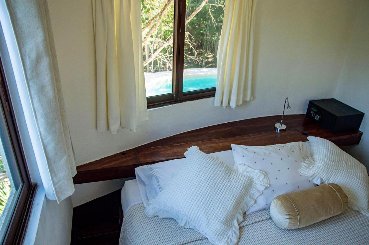 La Posada Del Agua Y Fuego Chemuyil ภายนอก รูปภาพ